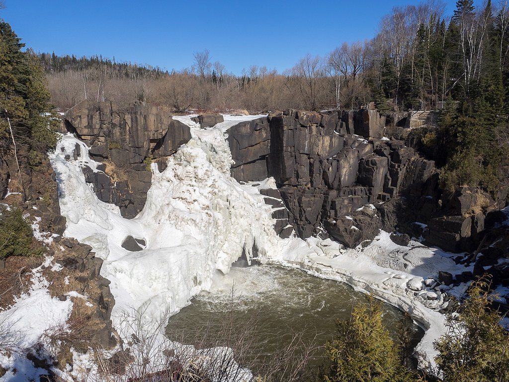 Portage Falls waterfall