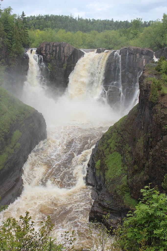 Portage Falls waterfall