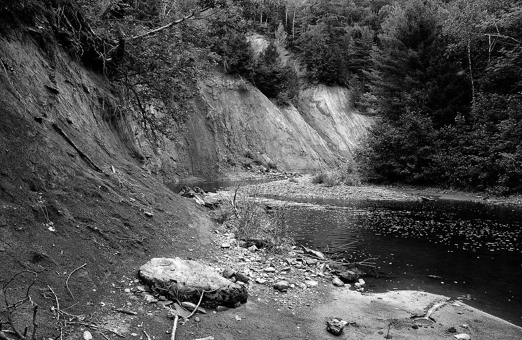 Potato River Falls waterfall
