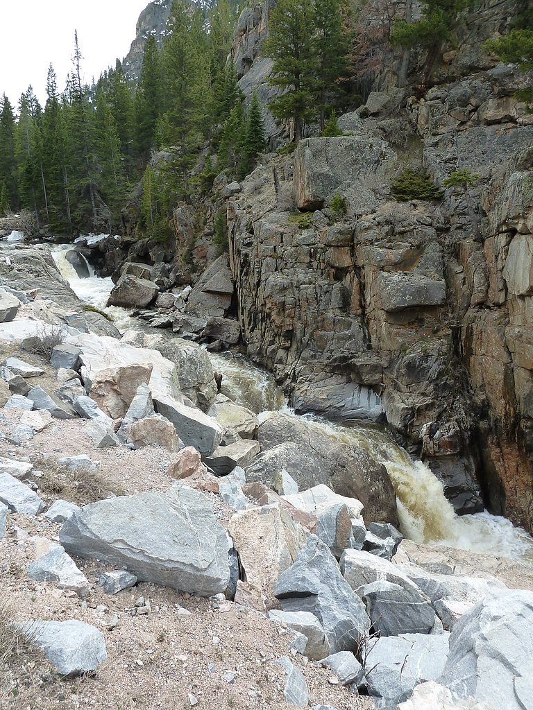 Poudre Falls waterfall