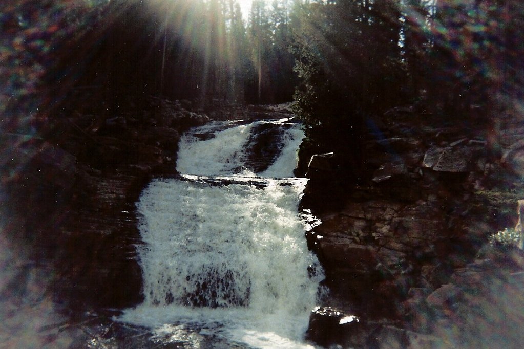 Provo River Falls waterfall