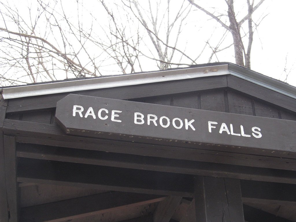 Race Brook Falls waterfall