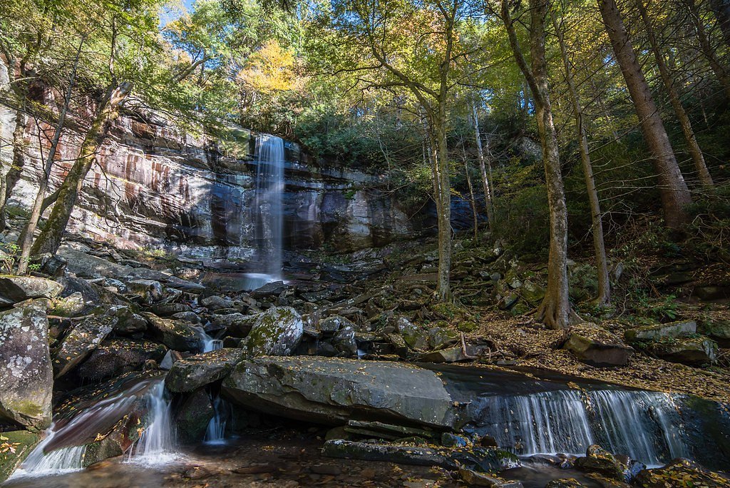Rainbow Falls waterfall