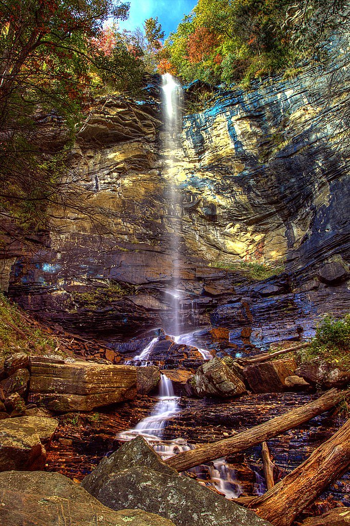 Rainbow Falls waterfall