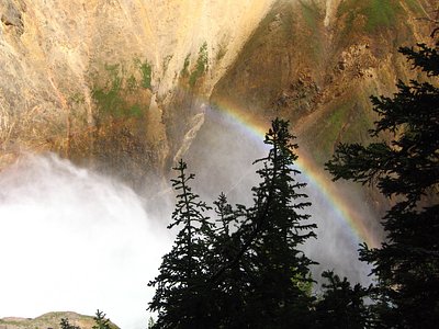 Rainbow Falls, WY