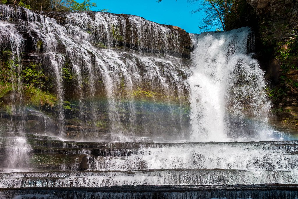 Rainbow Falls waterfall