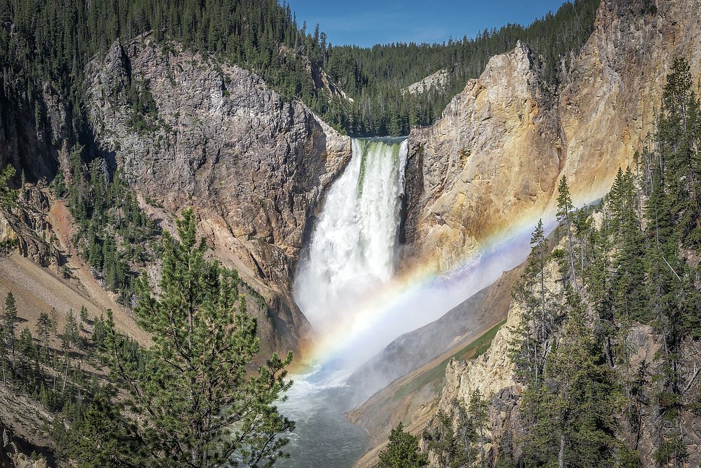 Rainbow Falls waterfall