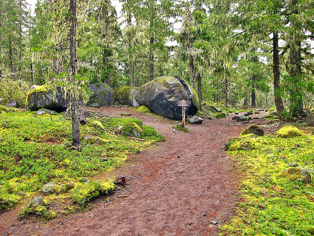 Ramona Falls waterfall