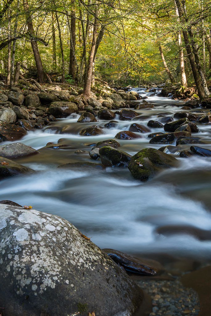 Ramsey Cascades waterfall