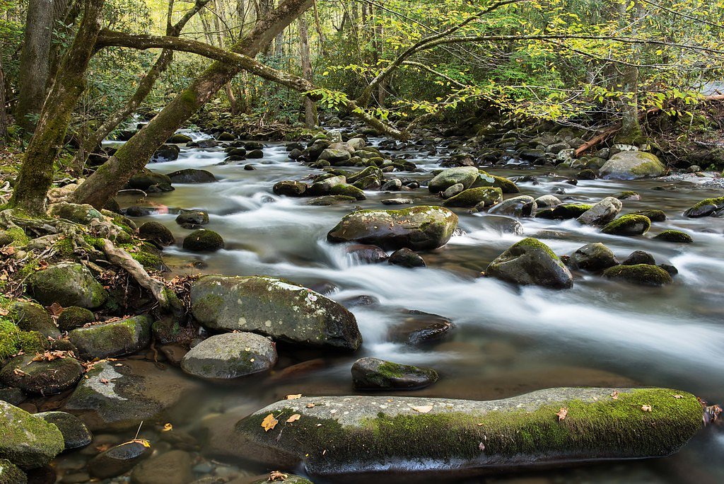 Ramsey Cascades waterfall