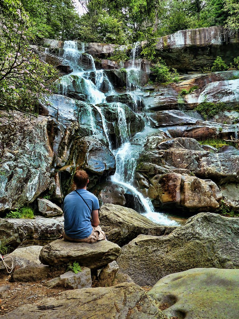 Ramsey Cascades waterfall