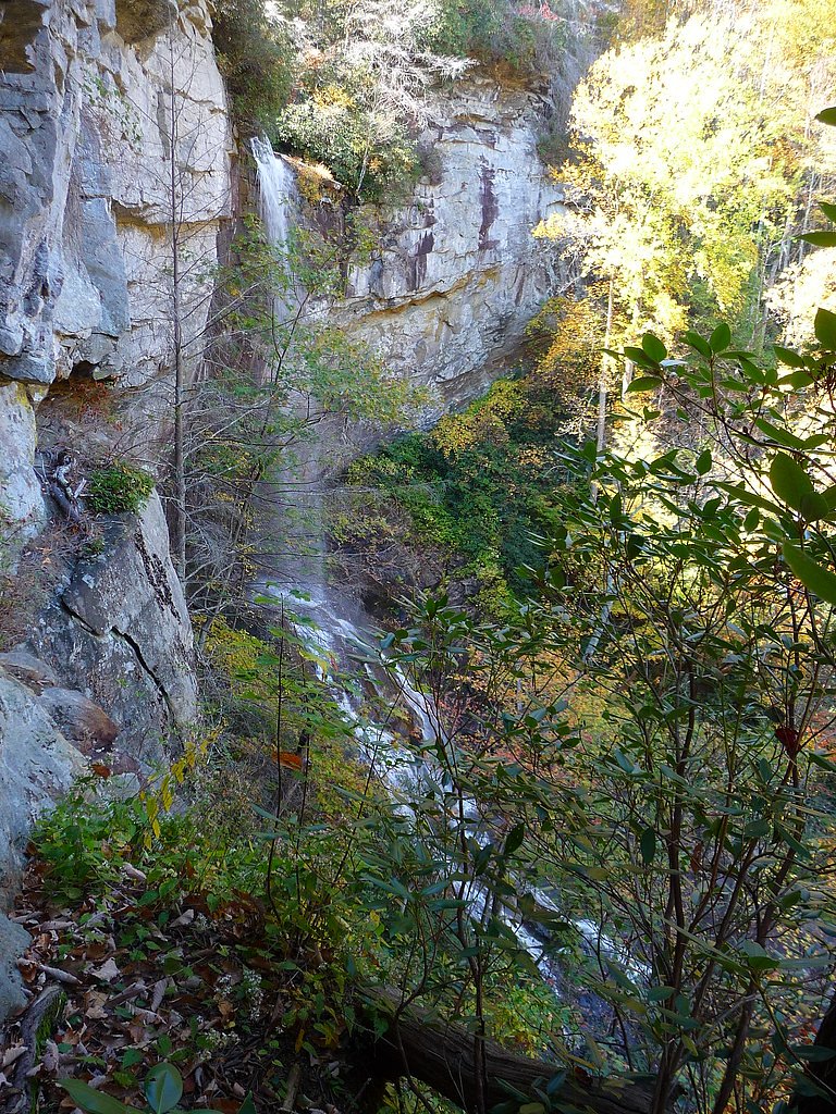 Raven Cliff Falls waterfall