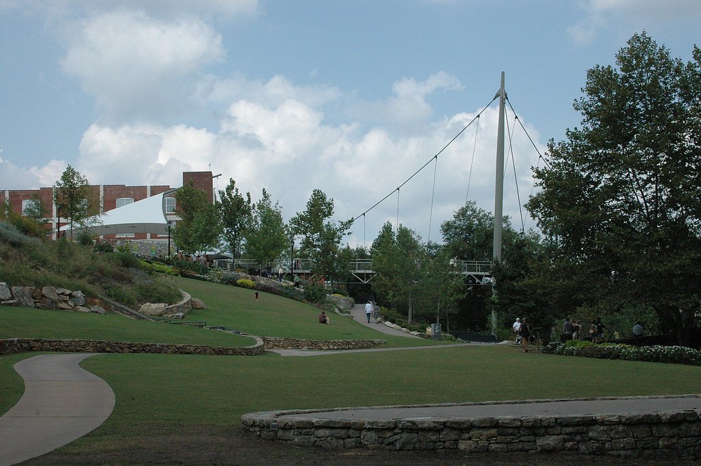 Reedy River Falls waterfall