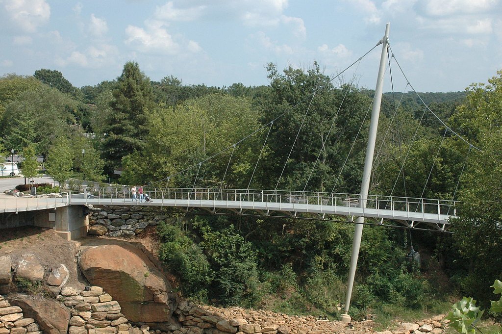 Reedy River Falls waterfall