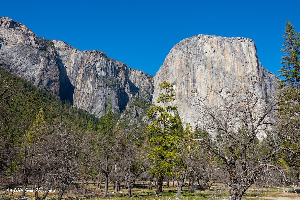 Ribbon Fall waterfall