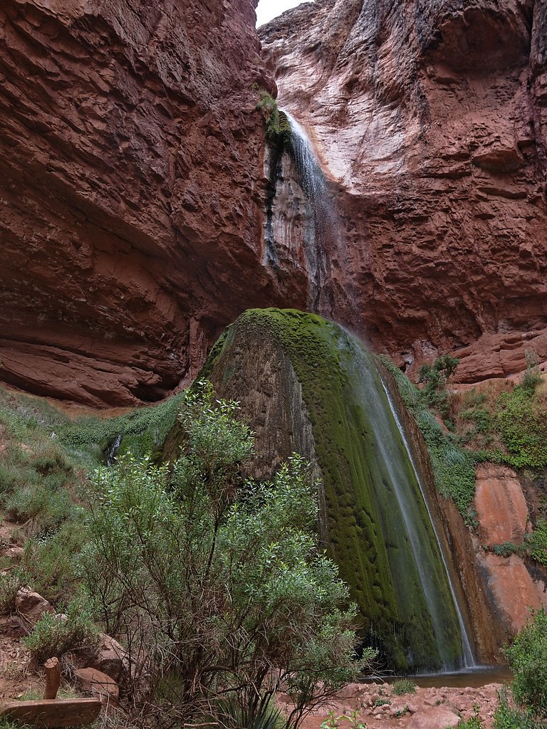 Ribbon Falls waterfall