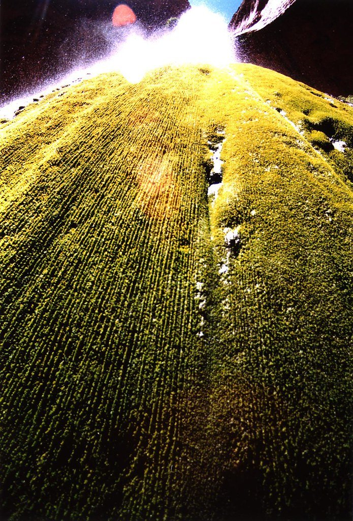 Ribbon Falls waterfall