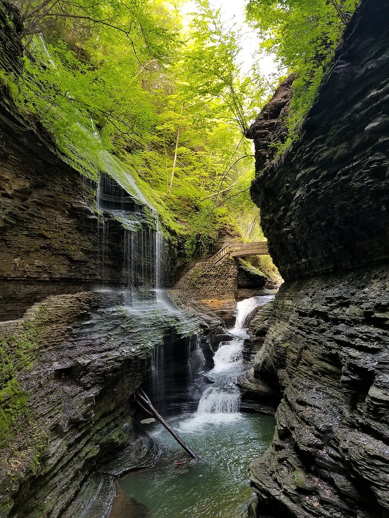 Rock Dam Falls waterfall