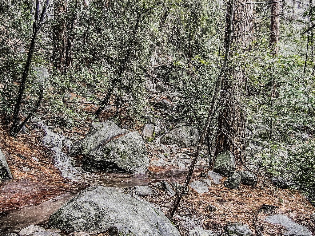 Royal Arch Cascade waterfall