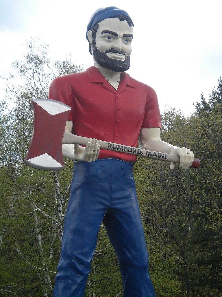 Rumford Falls waterfall