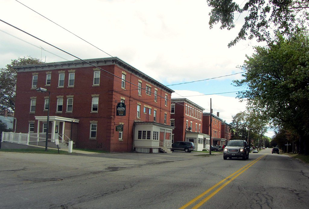 Rumford Falls waterfall