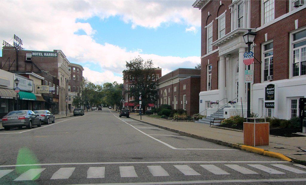 Rumford Falls waterfall