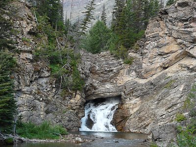 Running Eagle Falls, MT