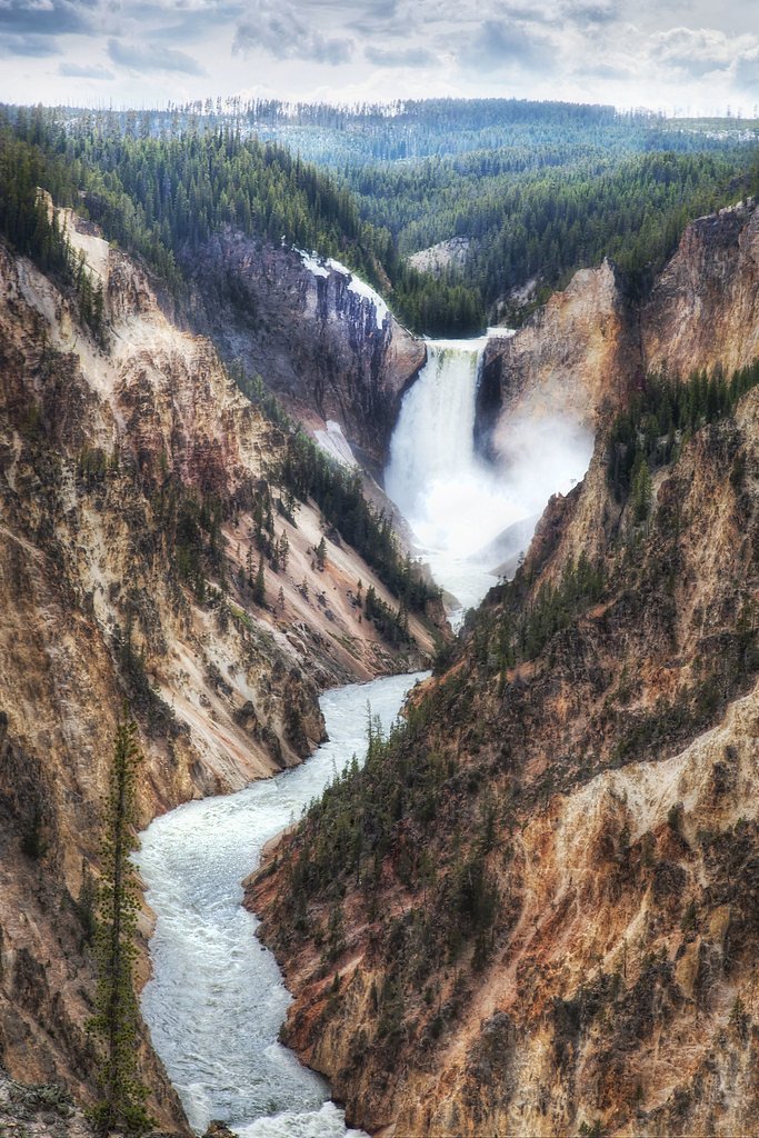 Rustic Falls waterfall