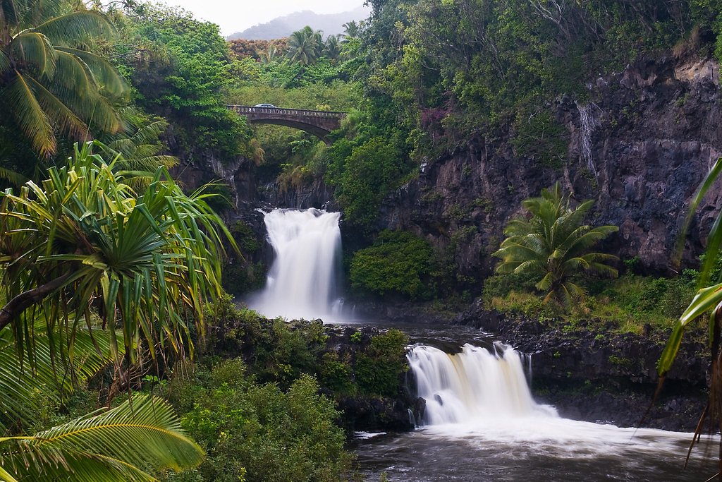 Sacred Falls waterfall