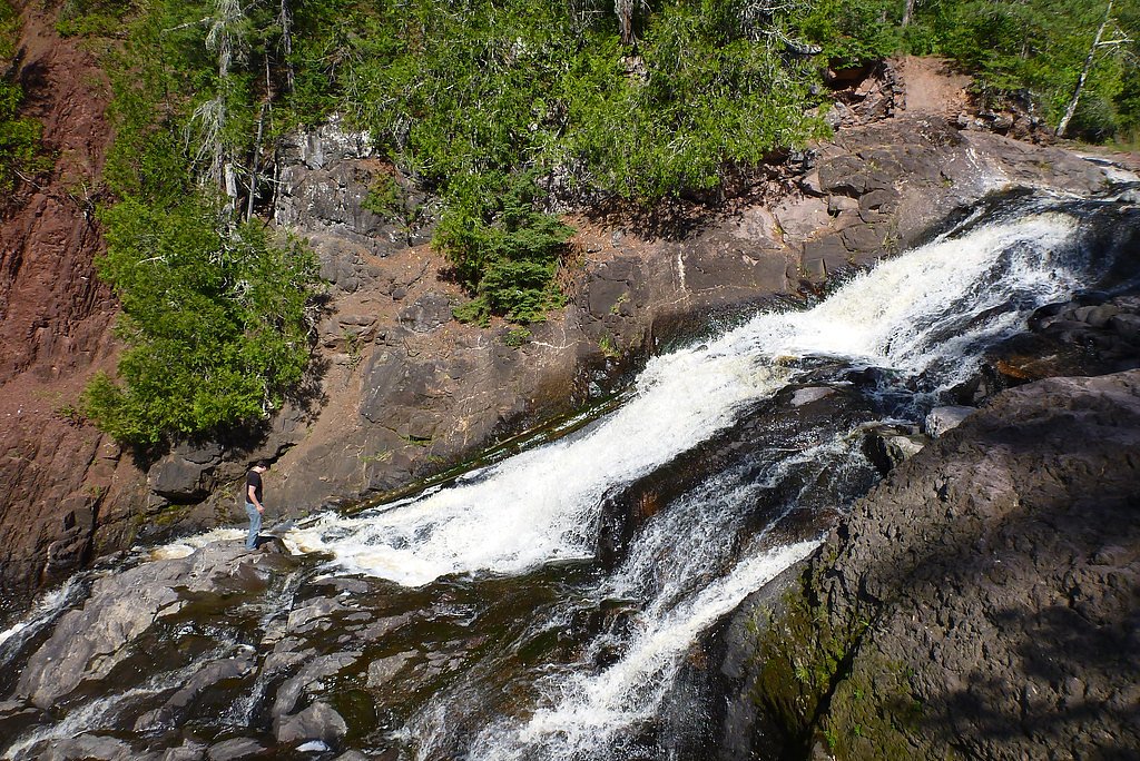 Saxon Falls waterfall
