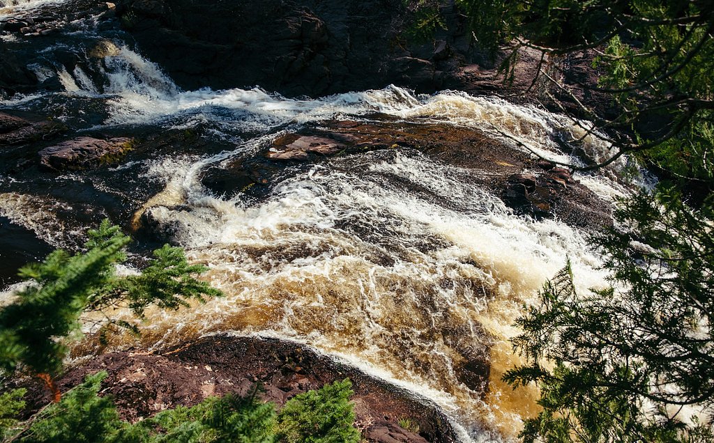 Saxon Falls waterfall