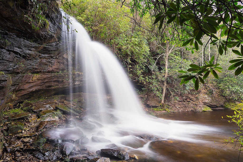 Schoolhouse Falls waterfall