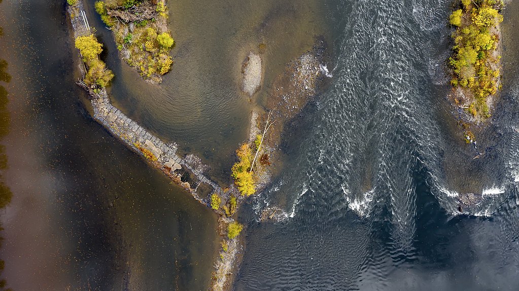 Scudders Falls waterfall