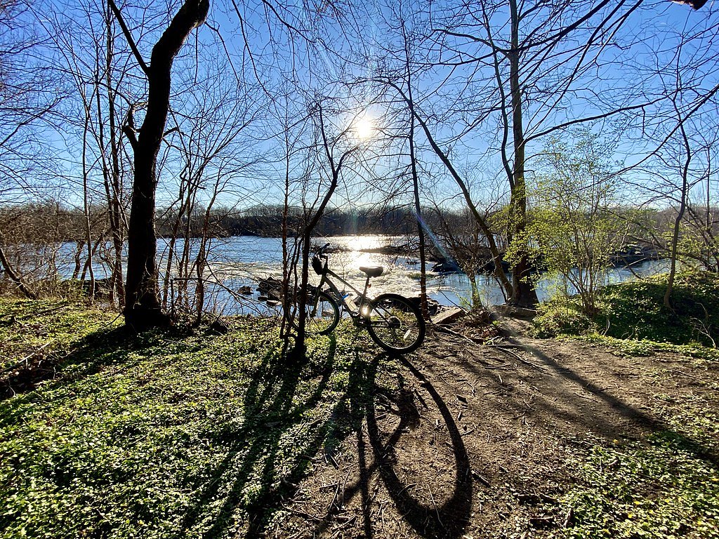 Scudders Falls waterfall