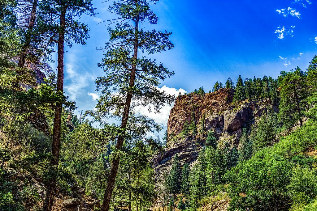 Seven Falls waterfall