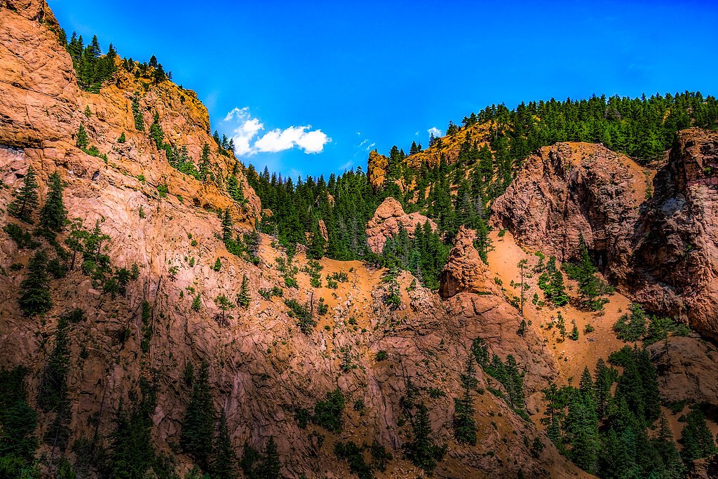 Seven Falls waterfall
