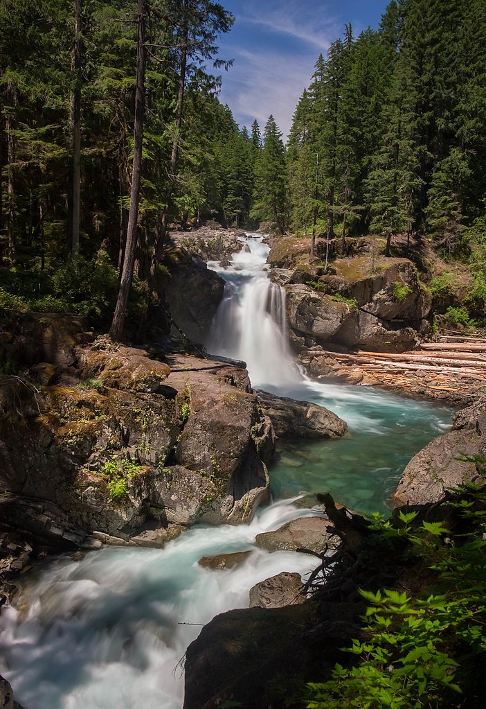Silver Falls waterfall