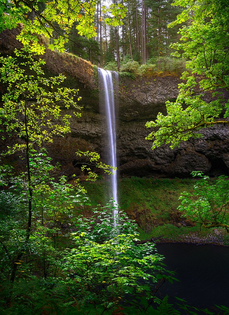 Silver Falls waterfall