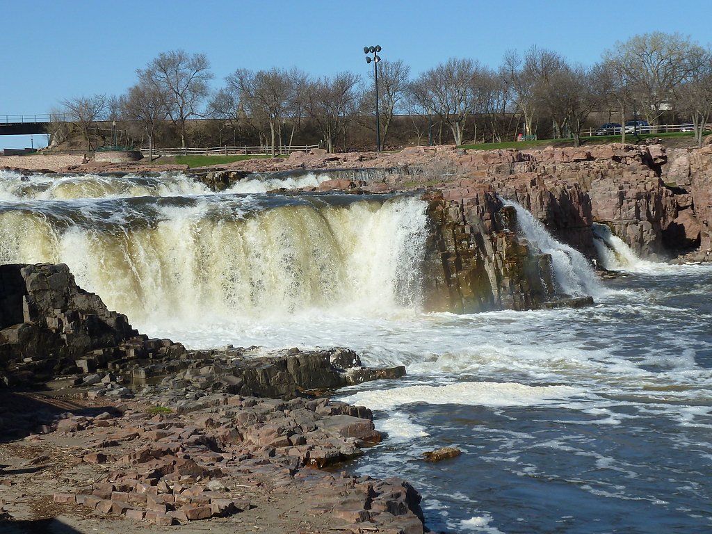 Sioux Falls waterfall