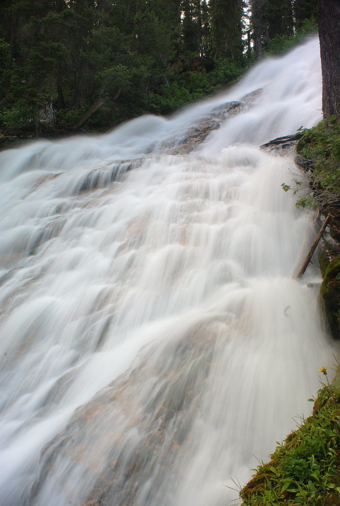 Skalkaho Falls waterfall