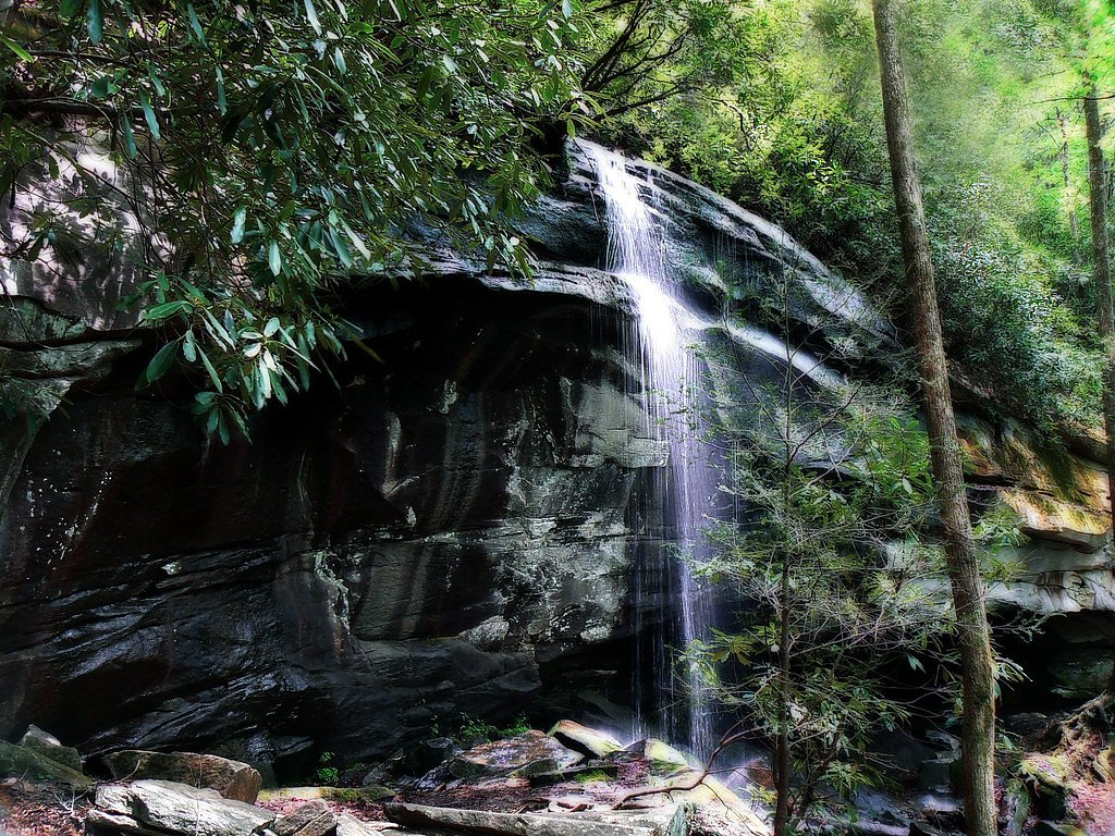Slick Rock Falls waterfall