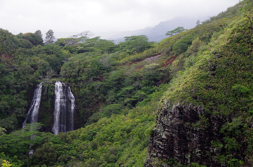 ʻŌpaekaʻa Falls waterfall