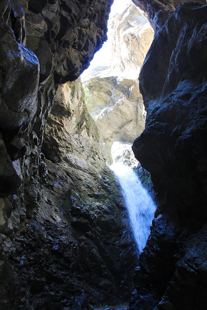 Zapata Falls waterfall