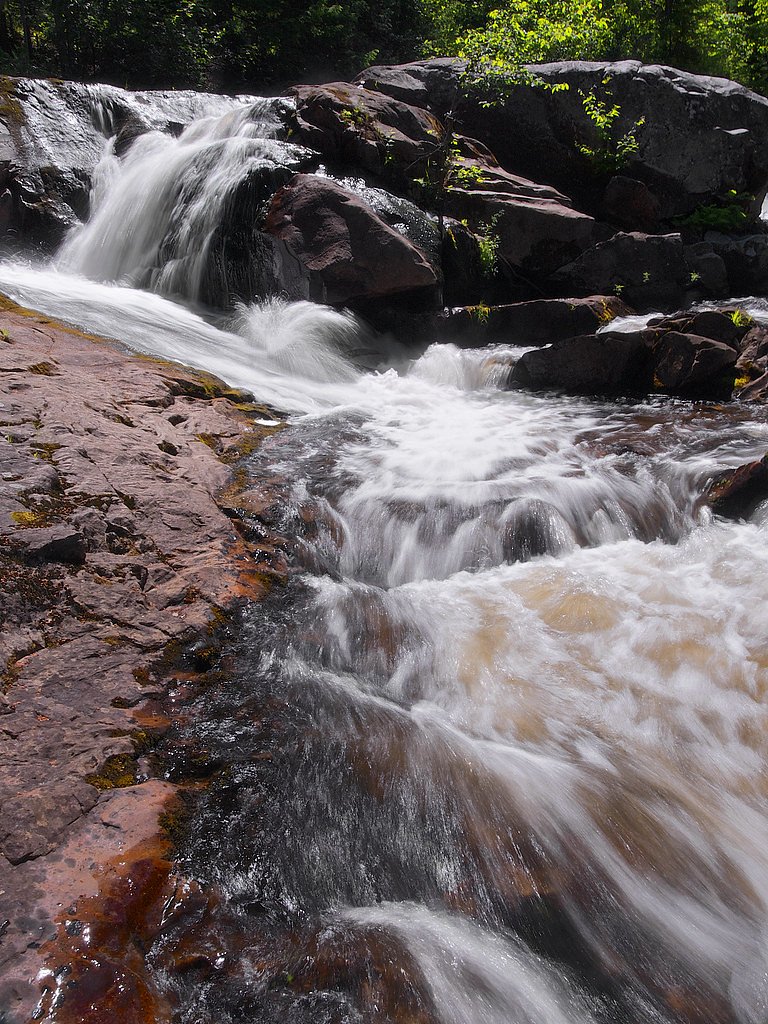 Yellow Dog Falls waterfall