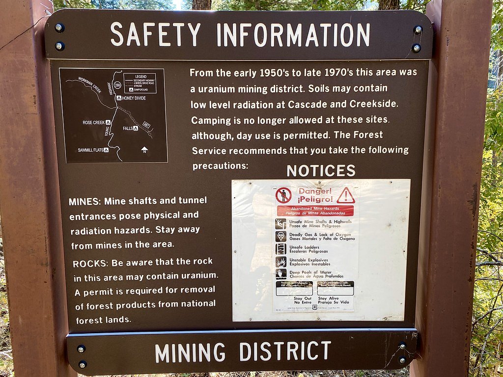 Workman Creek Falls waterfall