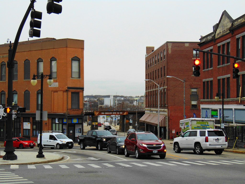 Woonsocket Falls waterfall