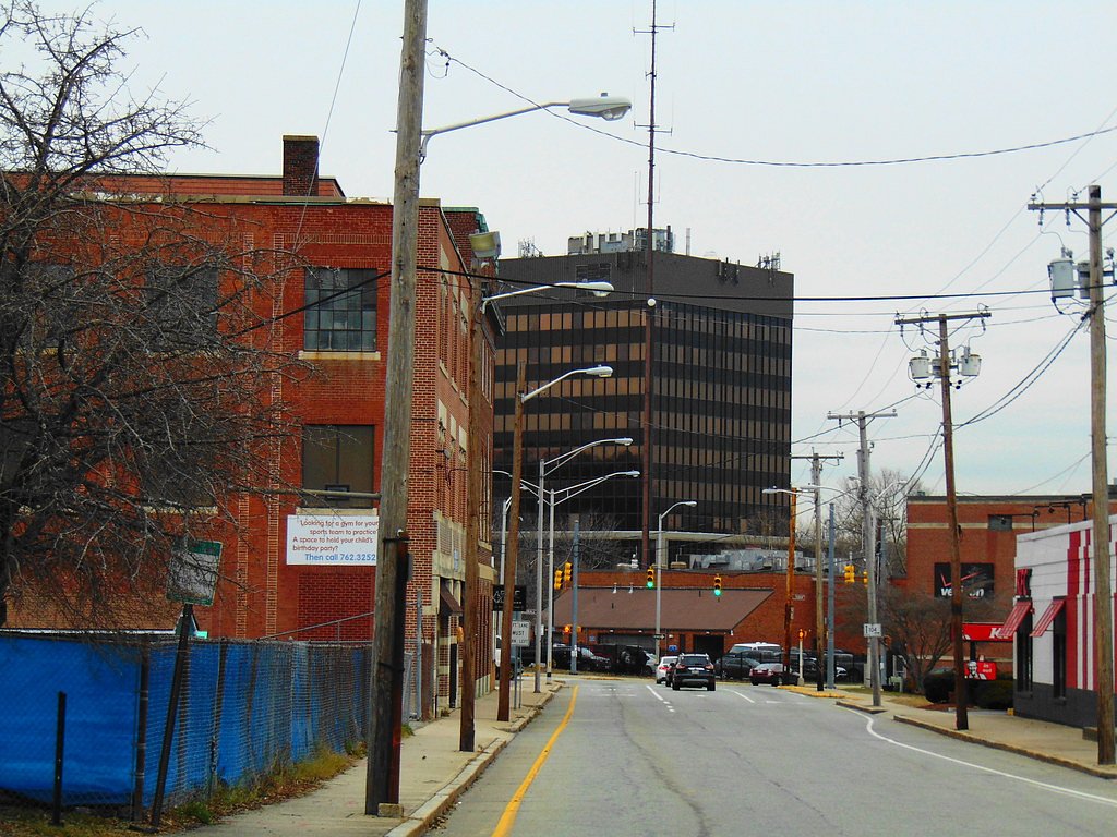 Woonsocket Falls waterfall
