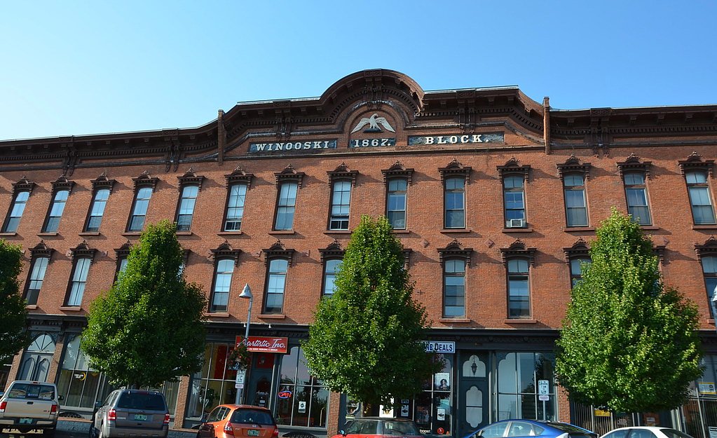 Winooski Falls waterfall