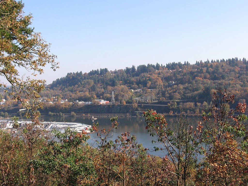 Willamette Falls waterfall