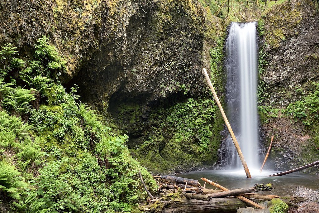 Wiesendanger Falls waterfall